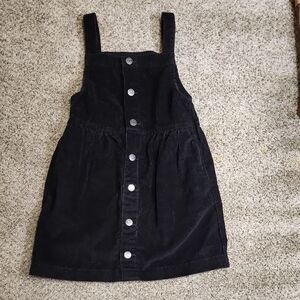 Stylish Black Kids Romper Dress